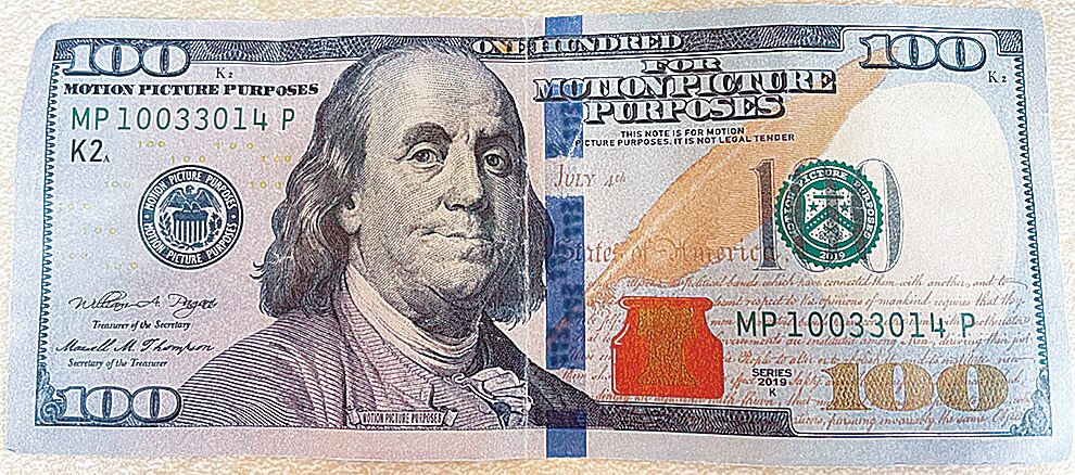 Police Warn of Fake $100 Bills - Morrisons Cove Herald